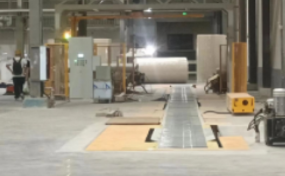 圓筒式纏繞包裝流水線